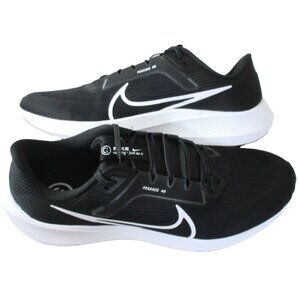Nike Men's Air Zoom Pegasus 40 Running Shoes Black White Iron Grey Sizes NIB